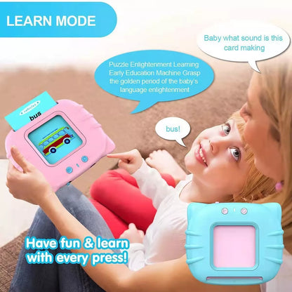 Children's Smart English Learning Card with interactive features and 224 audiobooks
