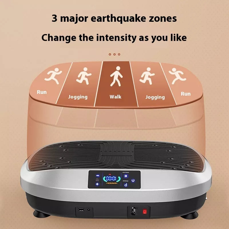 Vibration Sports Belly Contracting Body Shaping Power Plate with 180 power output