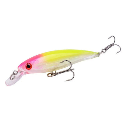 Classic lure bait 13.8g ABS plastic fishing lure with No. 6 hook, 11cm, slow sinking, 10 colours