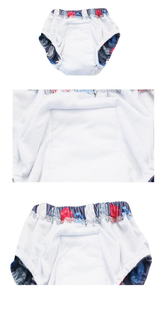 Polyester baby learning pants for children 9-12kg in multiple colour options for toilet training