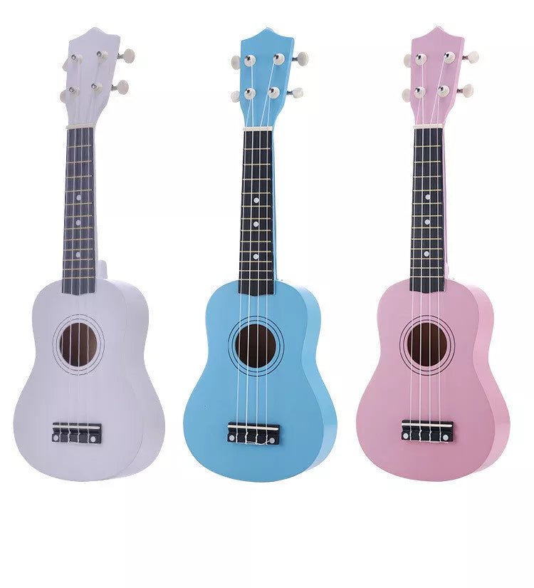 Children's 21-inch beginner guitar ukulele by Junning in various colors