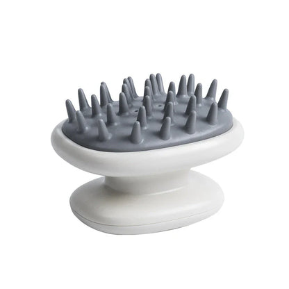 Premium silicone hair brush with airbag design for gentle scalp massage and improved blood circulation