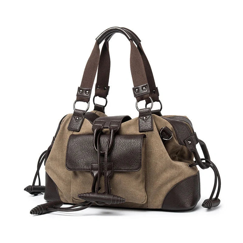 Men's durable Oxford cloth gym bag with spacious interior for gym, travel, or school