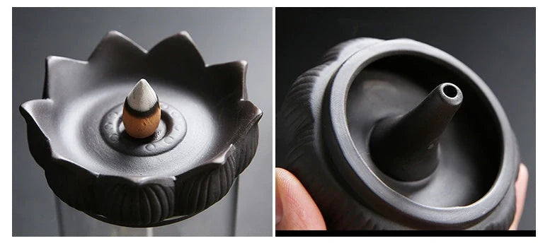 Goku Back Incense Burner ceramic with 'The Return of the Great Saint' windshield design