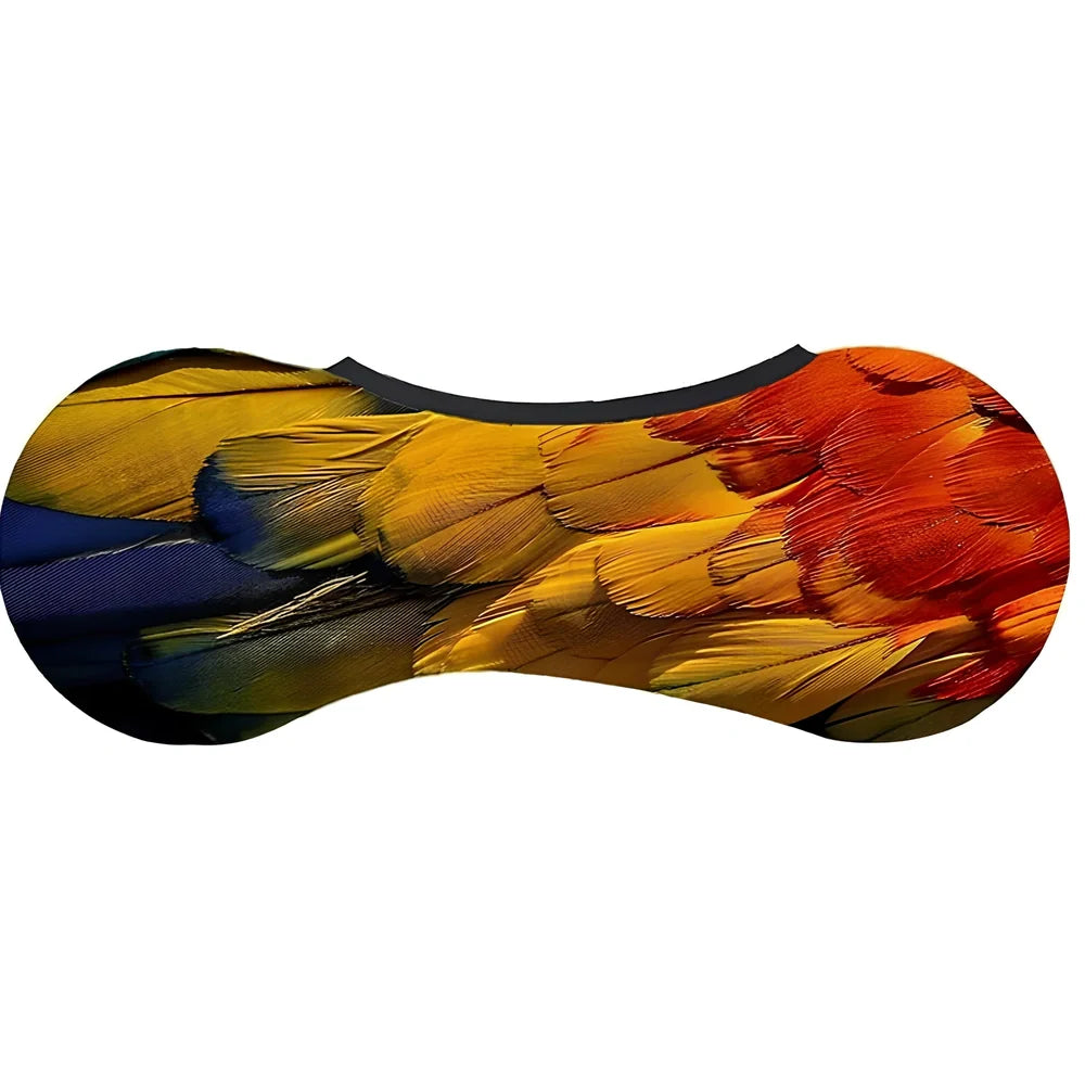 Bicycle protective cover made of 87% polyester and 13% cotton for indoor dust prevention on tyres