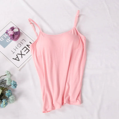 Women's Slim Fit Modal Camisole in various colors for comfortable, stylish layering