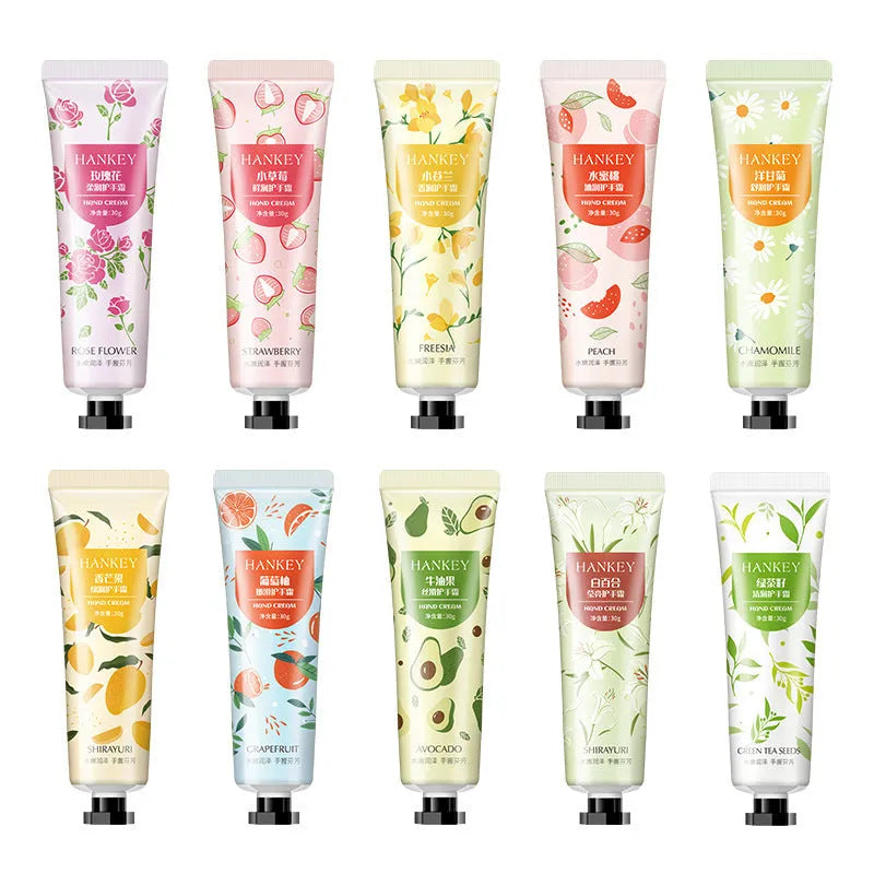 30g fruit scented hand cream for dry skin moisturising treatment in multiple fragrance options