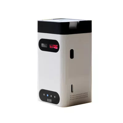 LEING FST Virtual Laser Keyboard projecting QWERTY layout on table