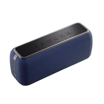 60W fabric DSP Bluetooth speaker V7 Pro, black blue red, IPX5, 6600mAh