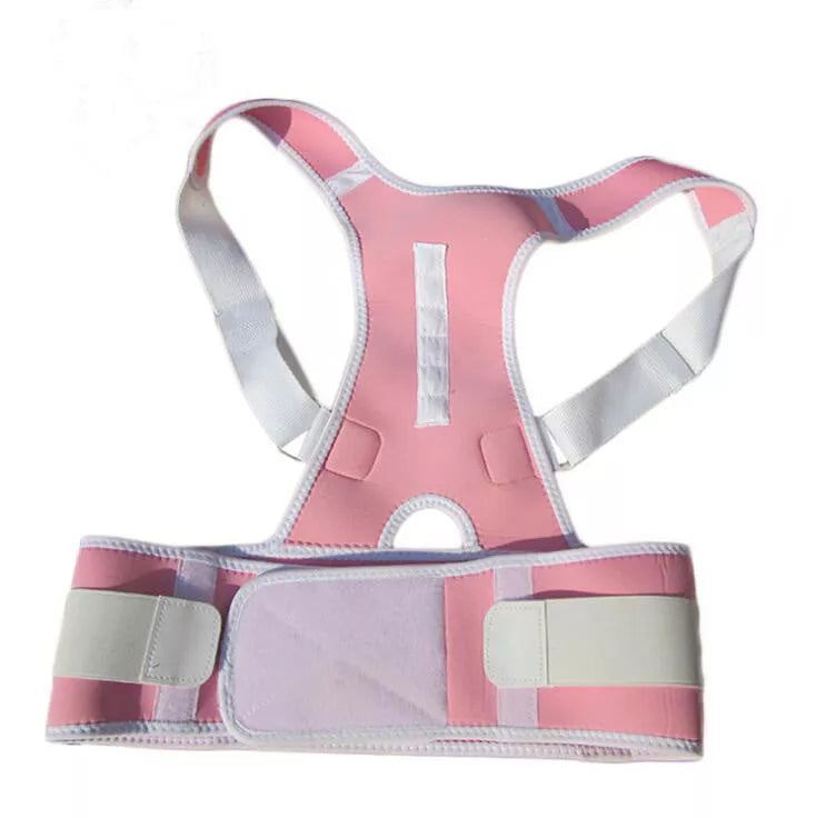 Adjustable Magnetic Posture Correction Belt in various colors for back support and pain relief