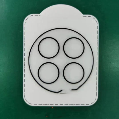 Tempered glass camera lens protector with black ring for OnePlus 12, Find N3, and OnePlus 11 phones.