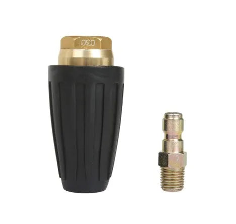 High pressure car wash water gun alloy rotary nozzle 160 kg 2500PSI 030 aperture