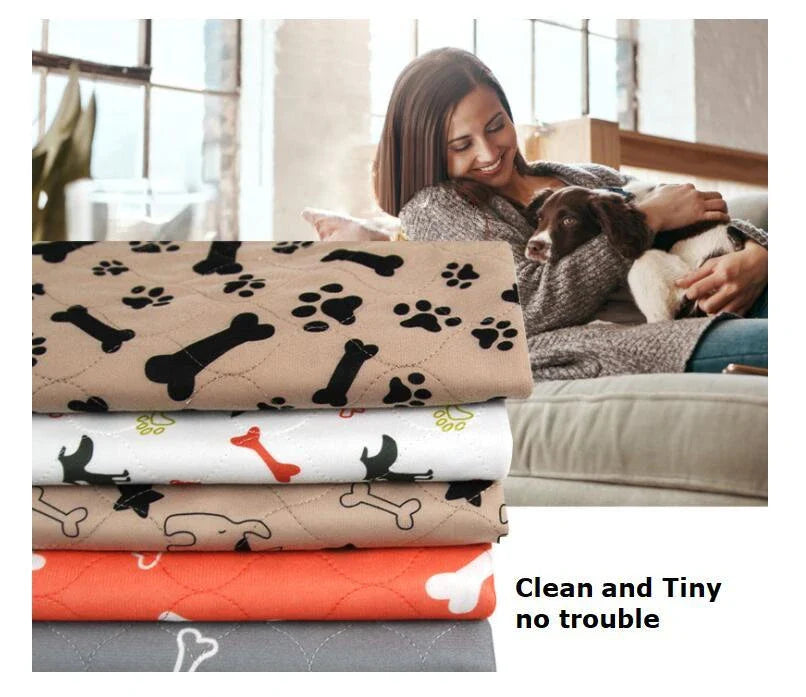 Premium absorbent and waterproof pet training pads with soft, plush surface and durable construction for leak protection and easy cleanup