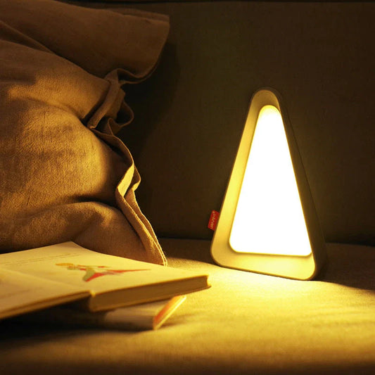 Innovative Glow Lamp with petal-inspired design, adjustable brightness, and hands-free control for cozy atmosphere