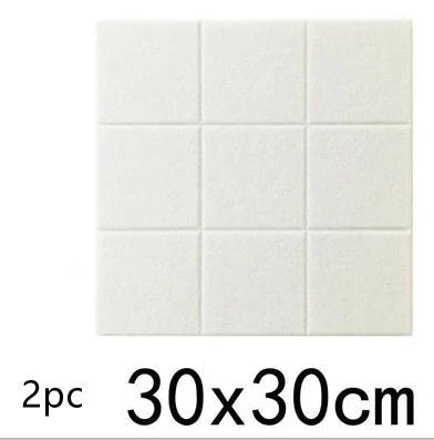 Nordic Small Square Felt Message Board Photo Wall with V-Groove Design in various colors