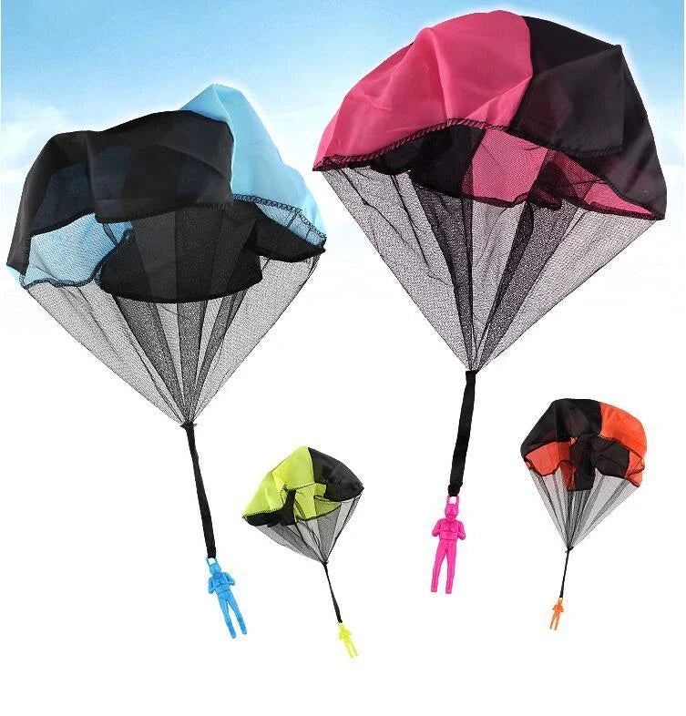 Hhomeenjoy Paratrooper Toy Parachute for Kids - Outdoor Fun and Educational Play