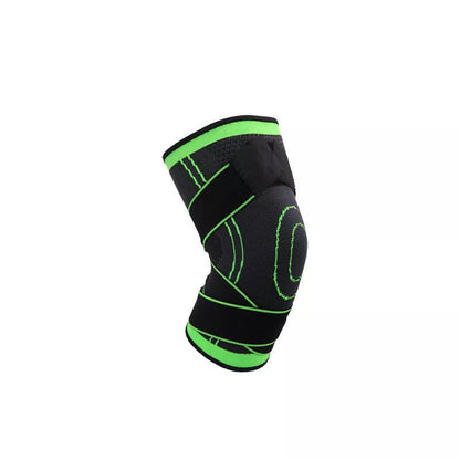 Nylon knitted knee pad for sports and fitness in various colors and sizes