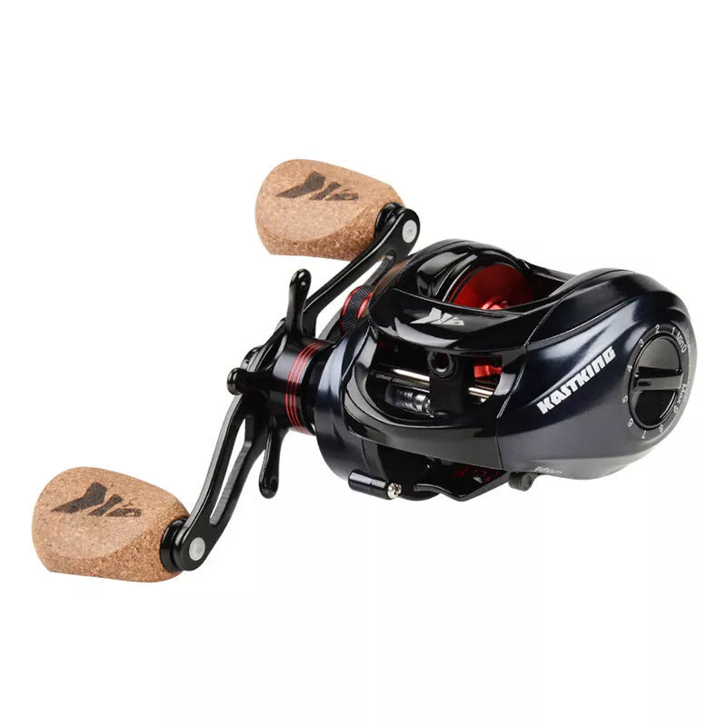 KastKing Fishing Line Wheel with Double Brake System in Black