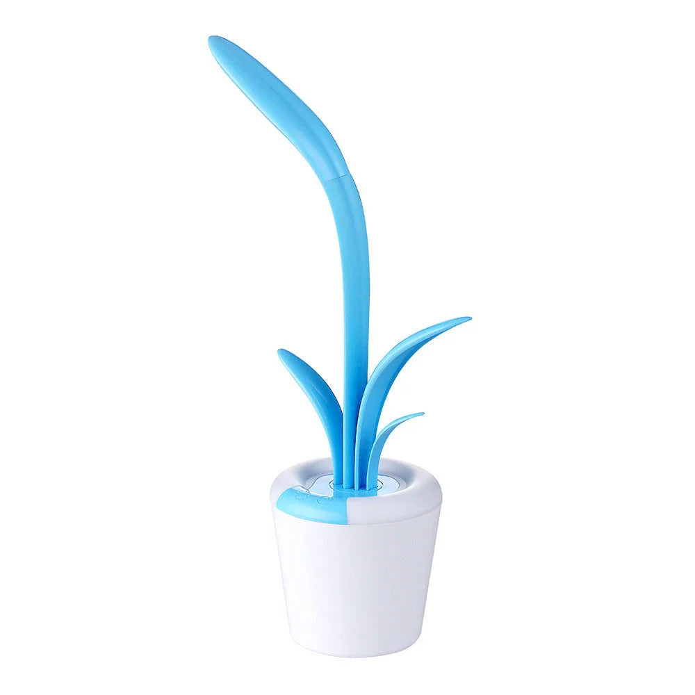Chic USB-Powered LED Desk Lamp with Adjustable Brightness and Ambient Lighting Modes