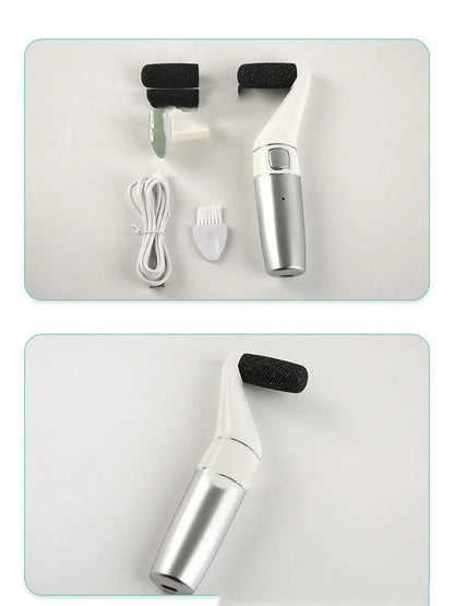 Premium Electric Foot Callus Remover - Rechargeable Pedicure Foot File for Smooth, Healthy Feet