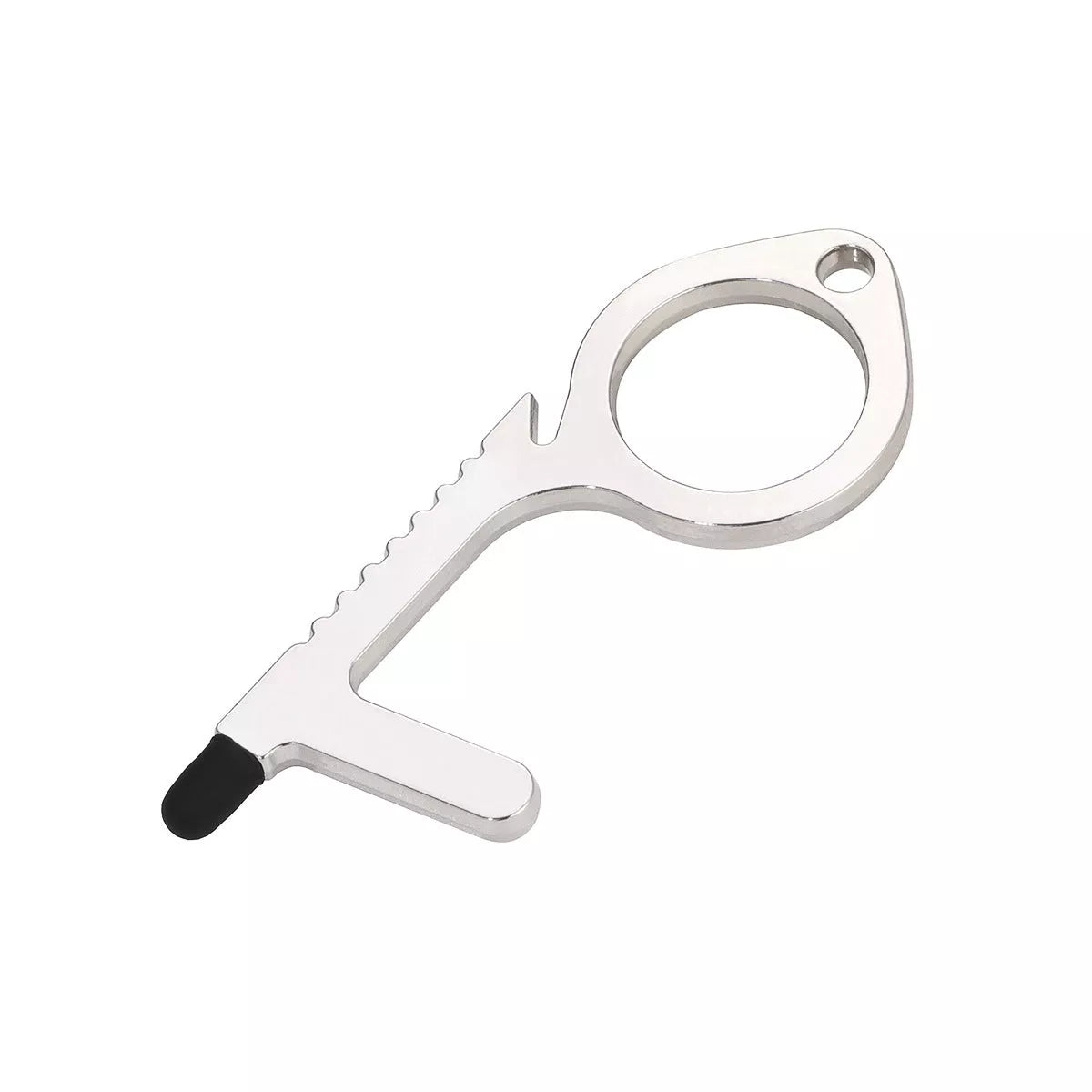 Alloy protective door opener keychain in various colors