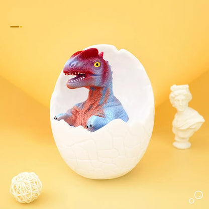 Touch 3D Dinosaur Night Light with customizable LED colors and USB power