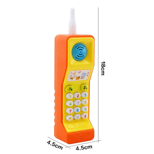 Children's electric cartoon animal toy with sound and light features, 15cm height, for 3-year-olds