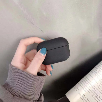 Compatible AirPods Pro 3 protective case in various colours like black, pink, green, and blue