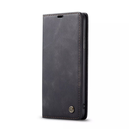 Caseme Vintage Flip Anti-Drop iPhone Case with built-in wallet holder in multiple colors