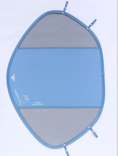 Baby Swimming Ring Floats with UPF 50+ sunshade for safe outdoor swimming
