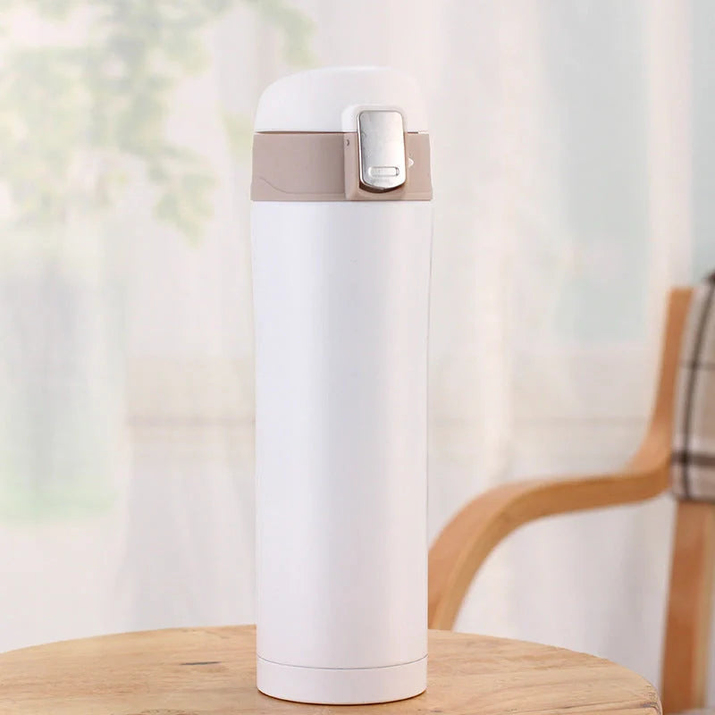 304 stainless steel outdoor drinking cup in Black, Pink, Gold, or White