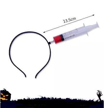 Halloween Tricky Item Headband with realistic neck effect for costumes