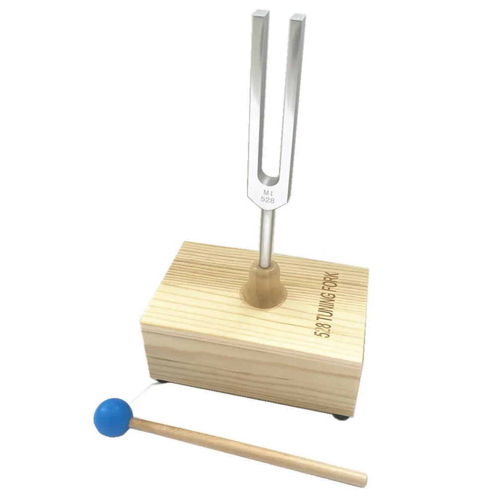 Aluminium alloy 432 Hz tuning fork with speaker set for sound healing