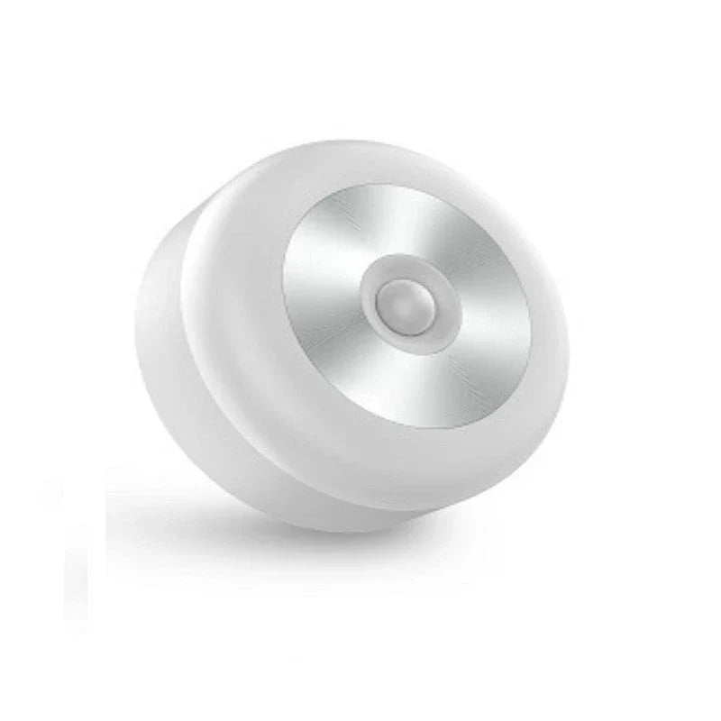 Motion-activated sensor night light with soft, glare-free illumination for hands-free convenience