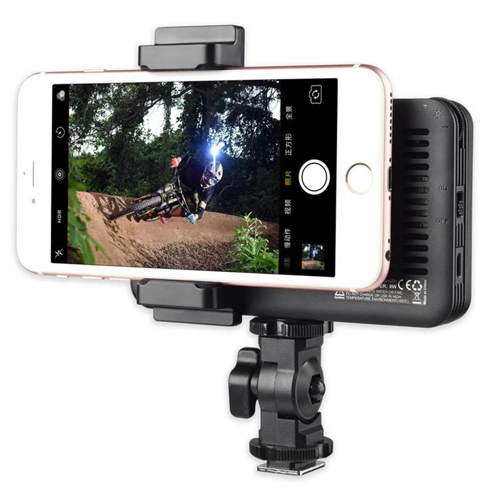 Shenniu M150 ultra-thin LED video light for mobile phones with 150 LED beads