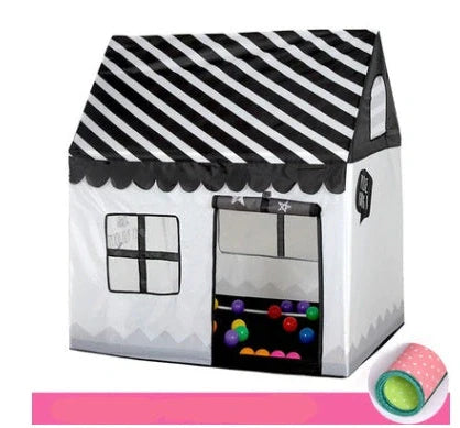 Children's play tent with transfer printing decoration measuring 120cm wide by 120cm deep by 110cm high