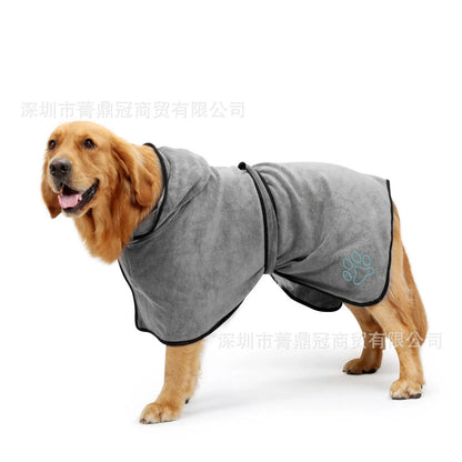 Super absorbent quick-dry microfiber pet bath towel in various sizes and colors