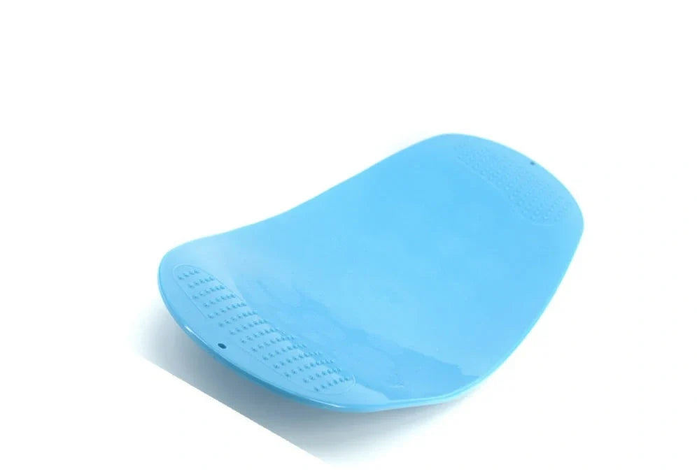 Simply Fit Board ABS balance board showing rotating mechanism and 60x24cm platform