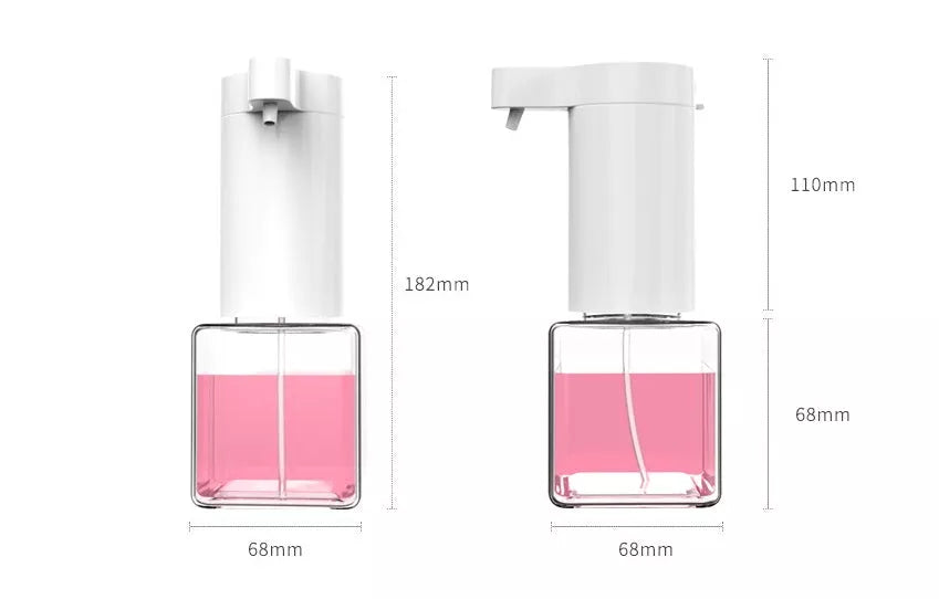 Fully automatic infrared hand sanitizer machine with 250ml transparent tank