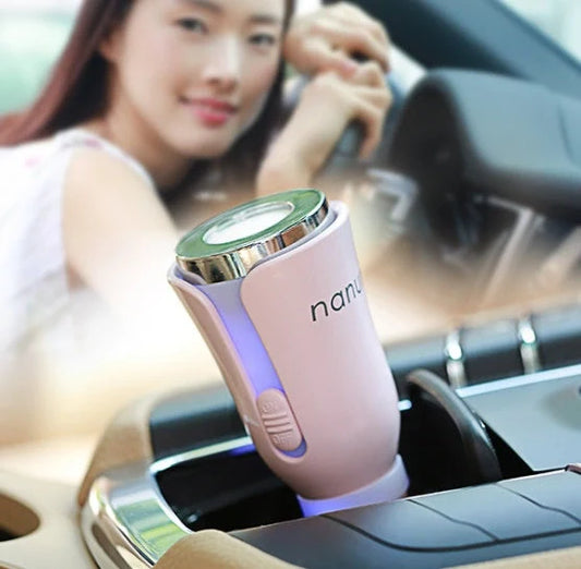 Car Aroma Diffuser with Dual Power USB Car Charger in five colors