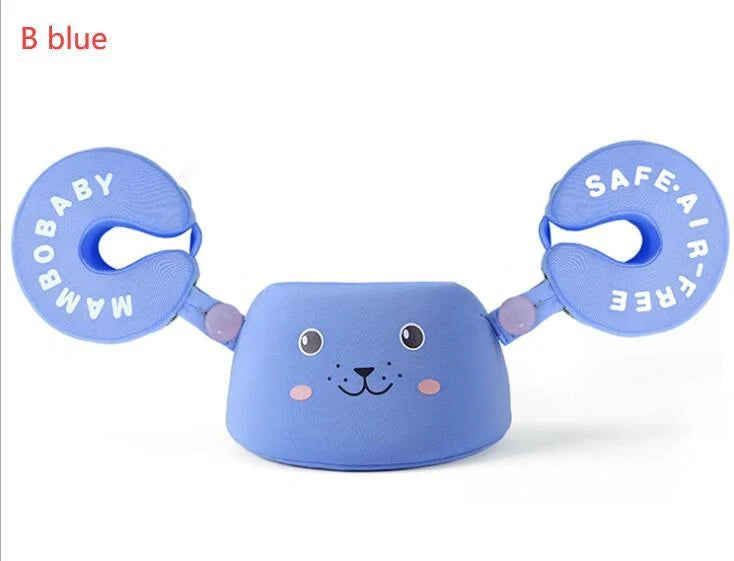 Baby Swimming Ring with vibrant prints for safe and fun water play