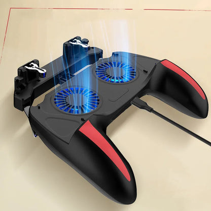 H10 mobile phone cooling controller with touch screen for 4.7-6.5 inch smartphones
