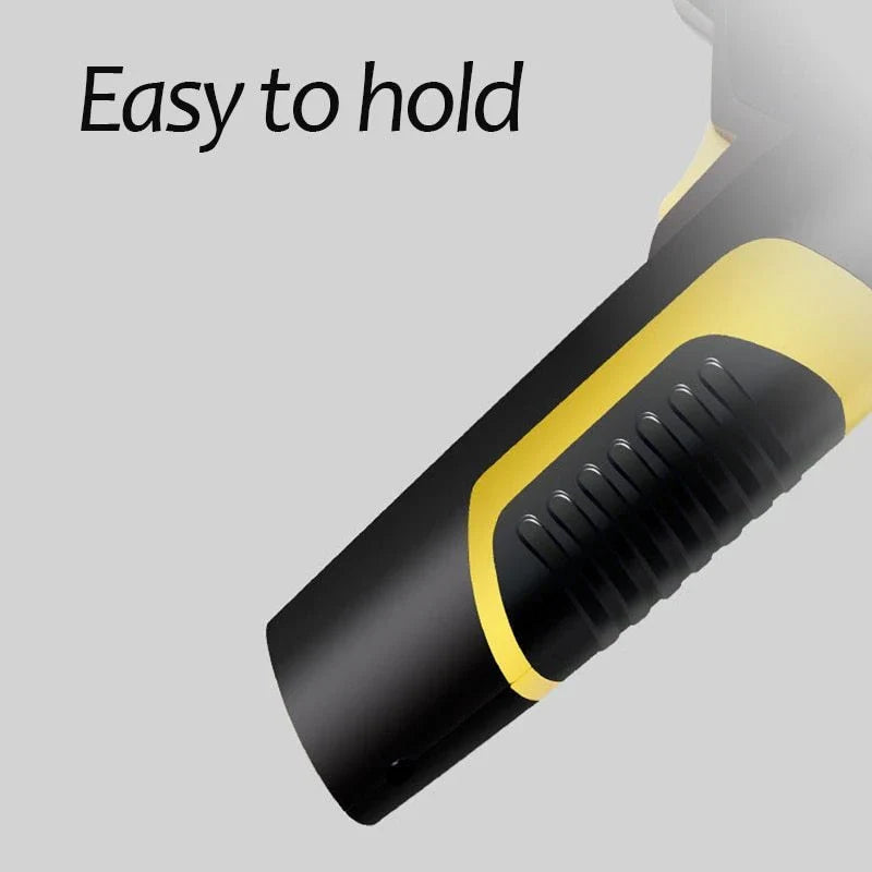Powerful portable 12V digital air compressor for inflating tires, sports equipment, and more with automatic shut-off to prevent over-inflation