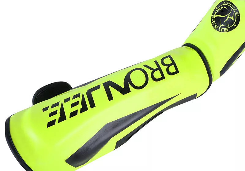 Junior adult boxing leggings in green and black, made with high-grade PU and EVA materials