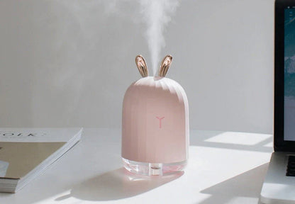 Compact deer-shaped humidifier with USB power for small spaces up to 100 square feet