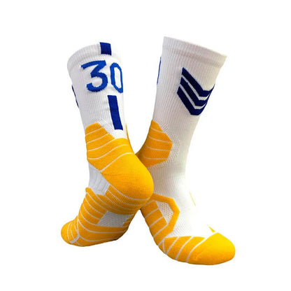 Premium basketball socks with moisture-wicking technology and supportive fit for enhanced sports performance