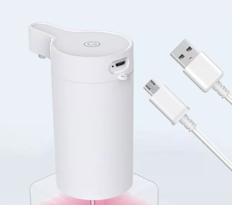 Fully automatic infrared hand sanitizer machine with 250ml transparent tank