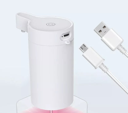 Fully automatic infrared hand sanitizer machine with 250ml transparent tank