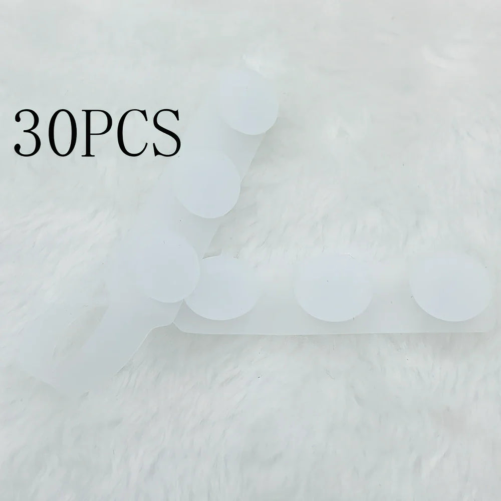 Silicone mask extension strap showing 1.5cm width and colour options including transparent