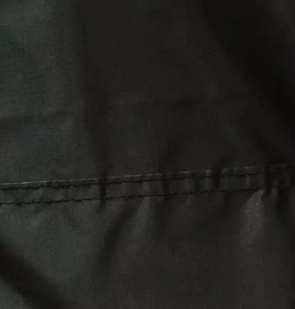 Outdoor grill cover with black exterior and silver interior, 58*77CM